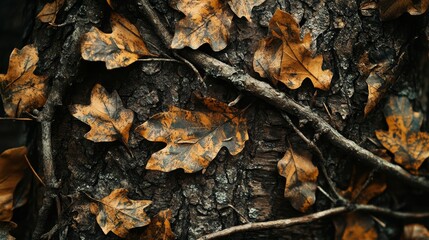 Fototapeta premium The hunting background design of camouflage equipment features natural earthy tones and textured camouflage patterns. A very suitable invitation for outdoor themed activities.