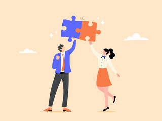 Partnership working together for success