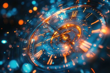 The circadian rhythms are controlled by circadian clocks or biological clock