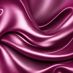 Fototapeta premium Soft Pastel Maroon Shiny Satin Silk Swirl Abstract Wave Background