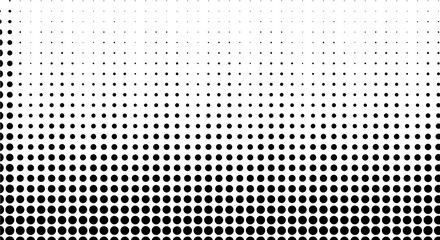 Abstract gradient halftone dots background Pop art template texture Vector illustration