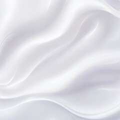 Obraz premium Soft Pastel White Shiny Satin Silk Swirl Abstract Wave Background