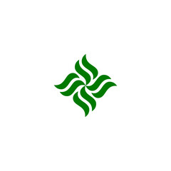 Illustration vector graphic of nature leaves. Good for logo