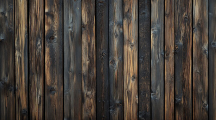 A picture made from old, dark brown wood planks.  It's perfect for using as a background for a banner, a backdrop for something, or for adding texture in 3D designs.