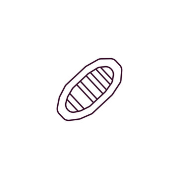 recommend clip art: roofless speed boat outline icon. Linear vector from nautical concept. Thin line roofless speed boat icon isolated on white background