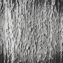 Rough textured background with cracks and abstract pattern in black and white
