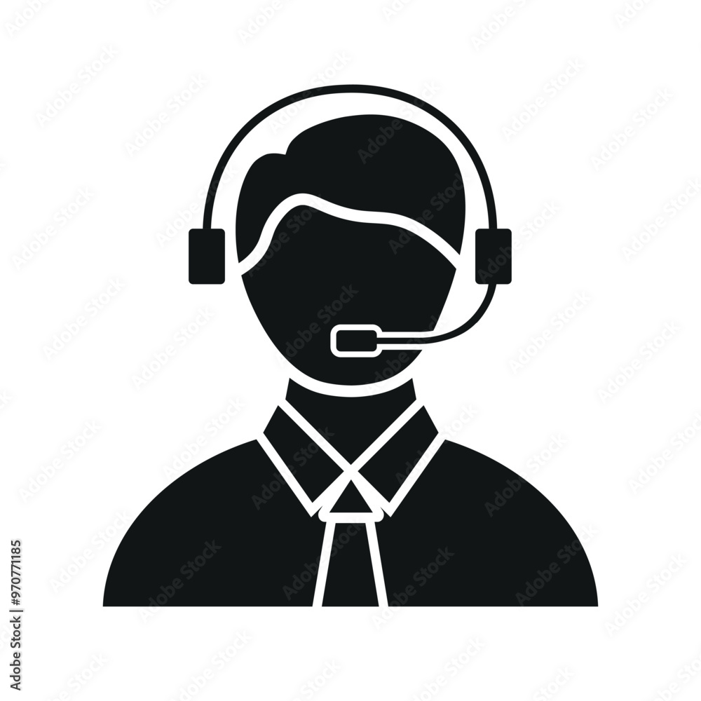 Sticker Customer Service Icon