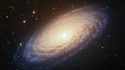 Fototapeta premium Spiral Galaxy in Deep Space