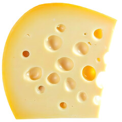 Close-up of Swiss cheese