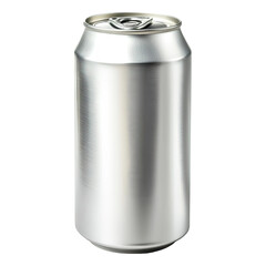 Blank aluminum can mockup