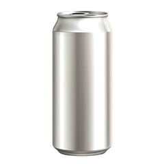 Blank aluminum can mockup