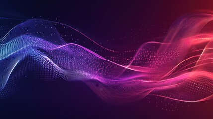 Abstract Wave Background