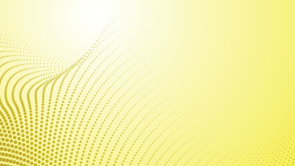 Yellow halftone abstract background for backdrop or presentation