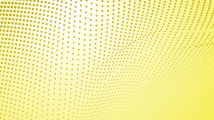 Yellow halftone abstract background for backdrop or presentation