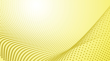 Yellow halftone abstract background for backdrop or presentation