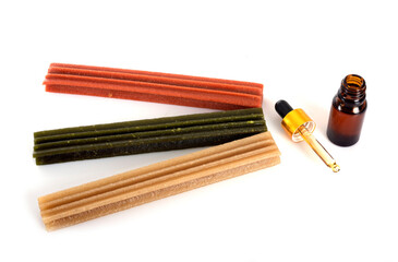 CBD dog treats in studio