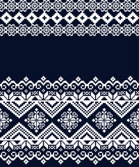 Hand drawn abstract seamless pattern, ethnic background, simple style - great for textiles, banners, wallpapers, wrapping - vector design