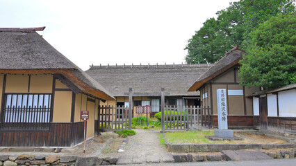 旧滝沢本陣の風景　福島県会津若松市