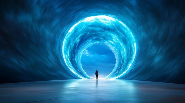 Cutting-Edge Quantum Teleportation Experiment Unfolding in High-Tech Laboratory