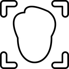 Face Scanner Icon