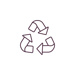 hand and sprout outline icon. Linear vector from user interface concept. Thin line hand and sprout icon isolated on white background