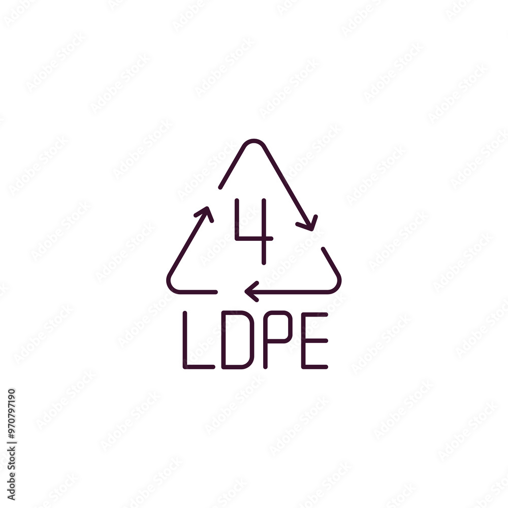 Poster updating arrow outline icon. linear vector from user interface concept. thin line updating arrow ico