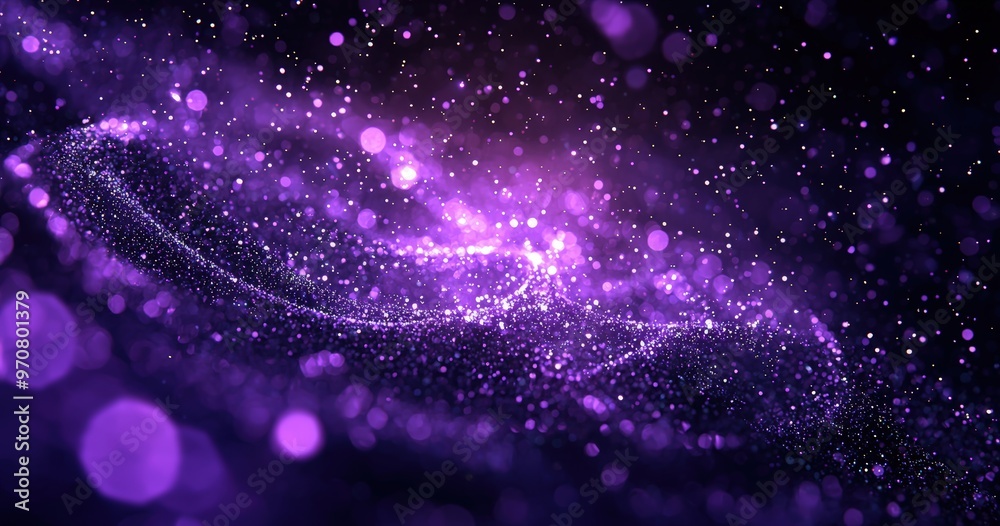 Canvas Prints Purple sparkle background