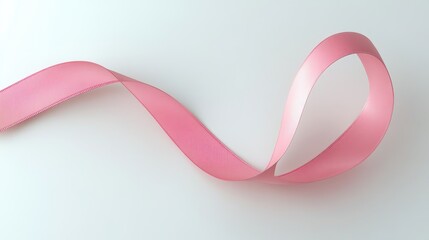 Pink cancer ribbon logo collection on white background,Breast cancer awareness ribbons,October,Pink ribbons icons isolated,National cancer survivors month,Sign Mother and World cancer day concept.