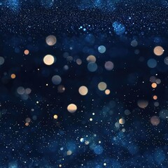 Obraz premium Sparkling blue bokeh background