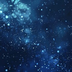 Obraz premium Sparkling blue bokeh background