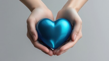 Obraz premium The Heart in Loving Hands