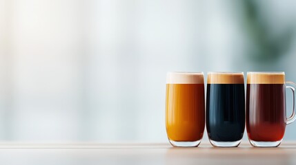 Coffee tasting (cupping) session with different flavors