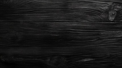 A subtle black wood texture with soft grain details