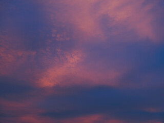 colorful sunset clouds ,summer time