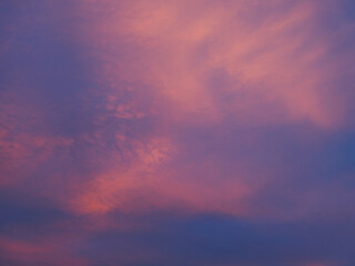 Fototapeta premium colorful sunset clouds ,summer time