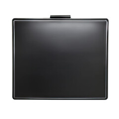 Obraz premium Black metal case with clasp