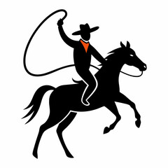 silhouette of a horse