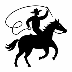 silhouette of a horse