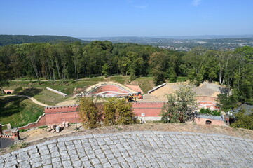 Kociuszko Mound at krakow in Poland.