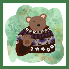 Bear portret © Tatiana