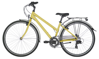 Housewife's bicycle Full vintage cream pillion seat