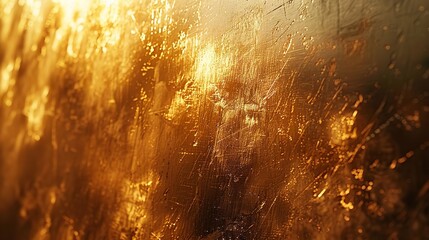 Obraz premium Metal Gold Texture Background Golden Brushed Metallic Texture