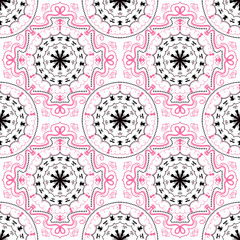 Seamless pattern black cat can be used for textile , wallpaper, clothing. PNG