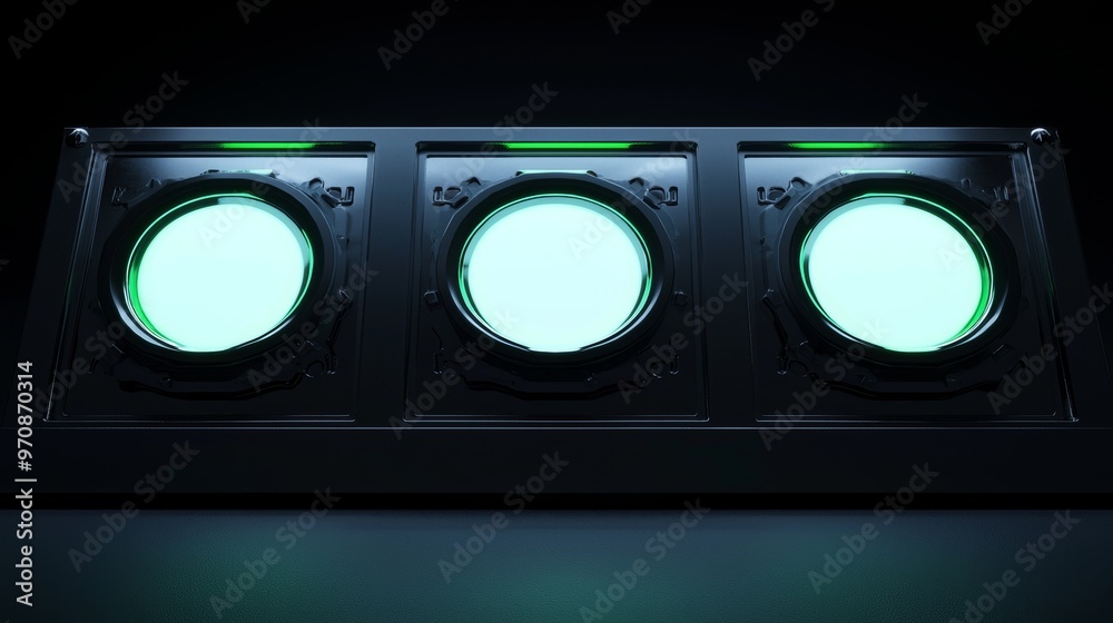 Aufkleber Sci Fi Modern User Interface Elements.Hud,GUI for game background design. Technology backgrounds. Digital data. Stock photos.