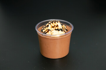 Layers of delicious ice cream and cookies