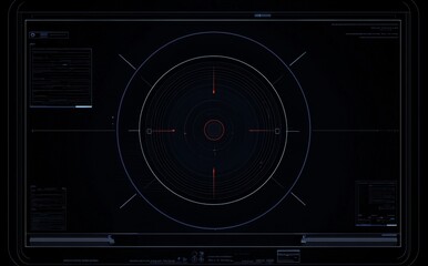 The background of this hud represents a futuristic digital hi-tech sci-fi concept