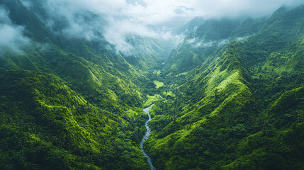 Fototapeta premium Crystal-Clear Nature Background: High-Resolution Wallpaper for a Serene and Stunning View