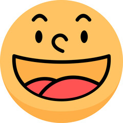 Happy Laugh Emoji April Fools