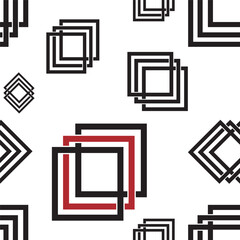 Squares. seamless abstract background