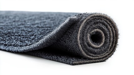 Floor mat on white background